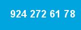 924 272 61 78 924 272 61 78